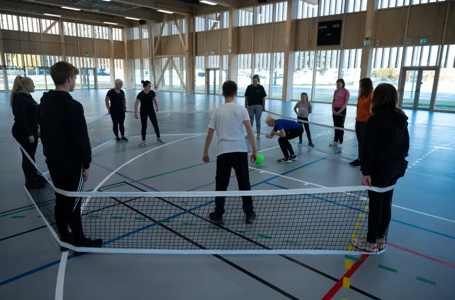 GaGaNet | Portabelt Gagabollnät Gaganät för hela klassen | ø10 m 