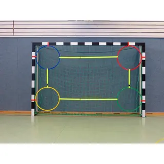 Målvägg för handbollsmål 3x2 m Ringar och band för Skotträning
