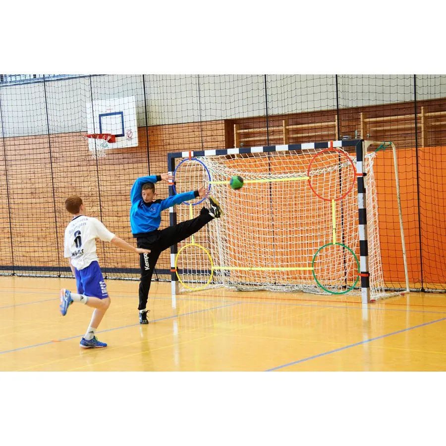 Målvägg för handbollsmål 3x2 m Ringar och band för Skotträning 