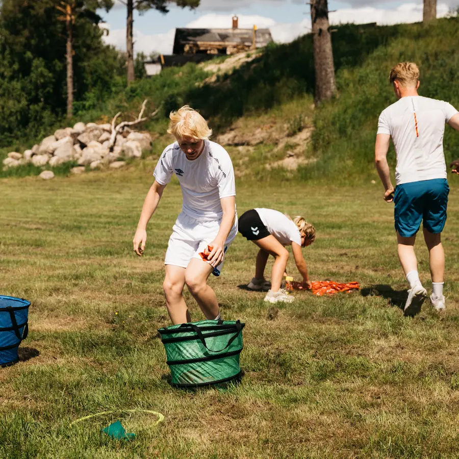Alfapet med ärtpåsar Scrabble med aktivitet och inlärning 