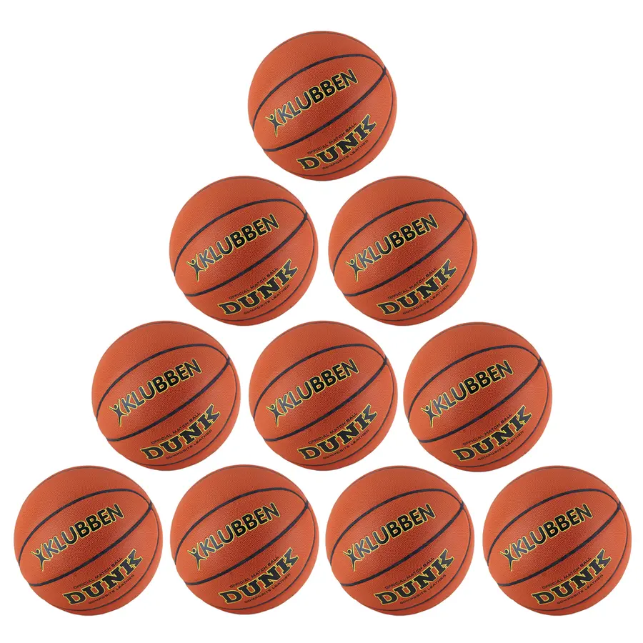 Basketboll Klubben Dunk 10 st. Inomhus | utomhus Strl 7 