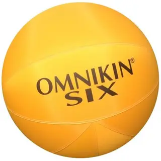 OMNIKIN&#174; SIX BALL | Gul Vit Bl&#229;sa | Stor &#246;ppning | Sixboll