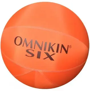 OMNIKIN® SIX BALL| Orange Vit Blåsa | Stor öppning
