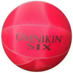 OMNIKIN&#174; SIX BALL| R&#246;d Vit Bl&#229;sa | Stor &#246;ppning | Sixboll