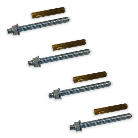 Tillbeh&#246;r beshvolleybollstolpar Skruvar f&#246;r Funtec Pro Beach