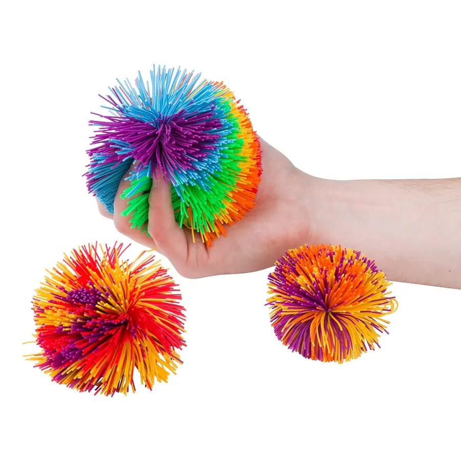 Sjongleringsball - Koosh Ball 11 cm 1 stk | 11 cm morsom lekeball 