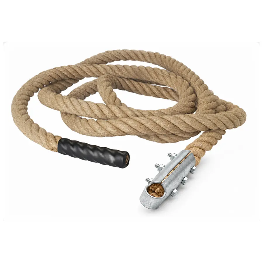 Klatretau med beslag 7,5 m 