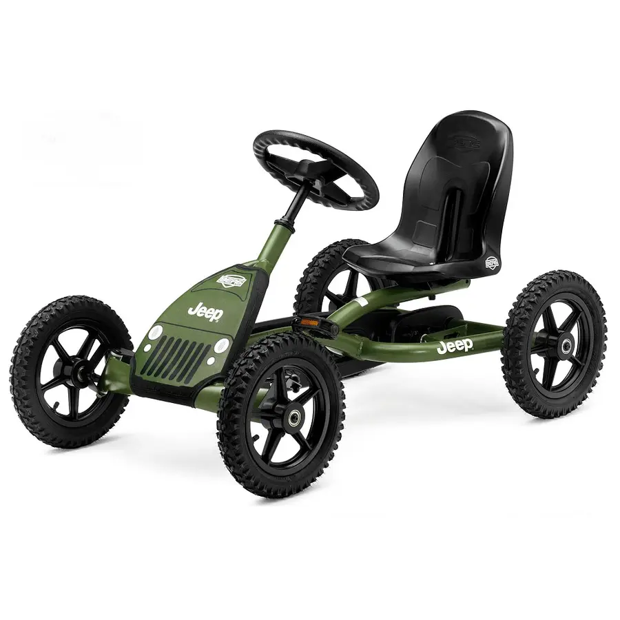 Trampbil Jeep med terängdäck Trampcykel av hög kvalitet 