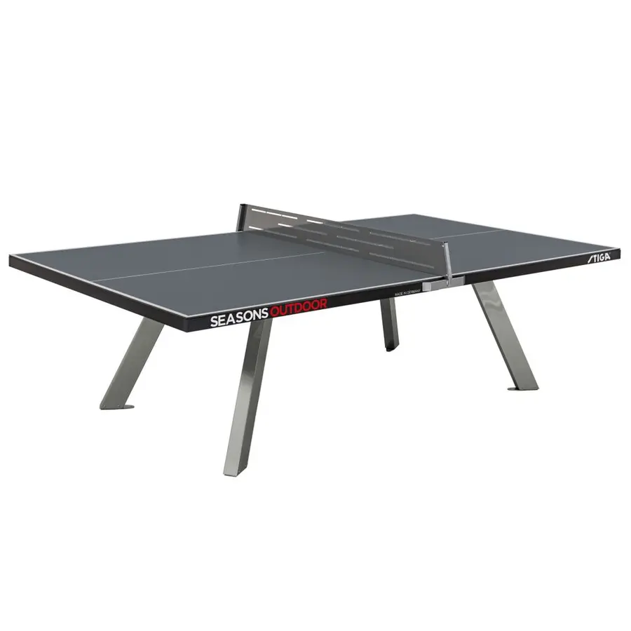 Bordtennisbord Stiga Seasons Outdoor Galvaniserat stålnät och stålben 
