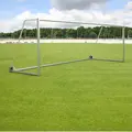 Fotballm&#229;l 7,32x2,44 m helsveiset 11&#39;er m&#229;l | Oval profil | Med hjul