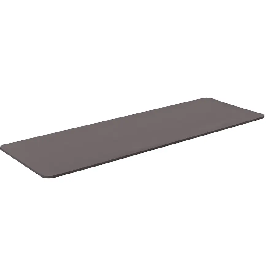 Gymnastikmatta 180x60x1 cm Grå Latexfri Träningsmatta 