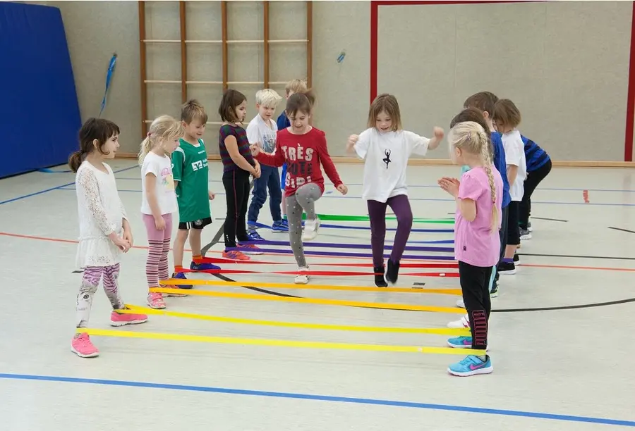 Hoppebånd | Samarbeidsleker 6 par bånd i 6 ulike farger 