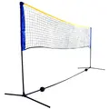 Regulerbart sportsnett 3 meter Badmintonnett tennisnett fotballtennis