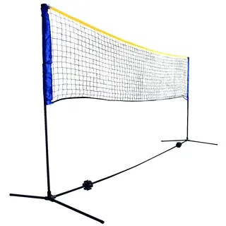 Regulerbart sportsnett 3 meter Badmintonnett tennisnett fotballtennis