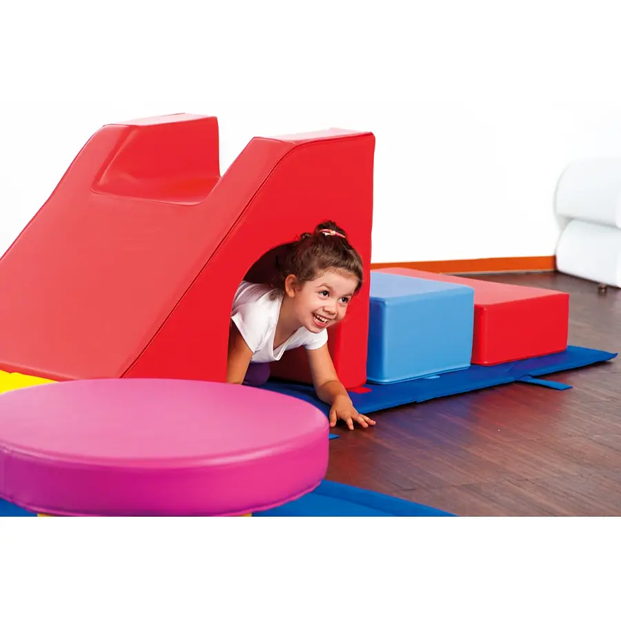 Softplay Gymbox Mini Stora skumklossar för lek 