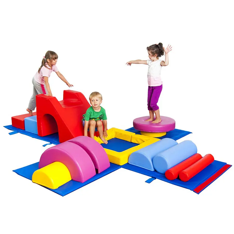 Softplay Gymbox Kids Stora skumklossar för lek 