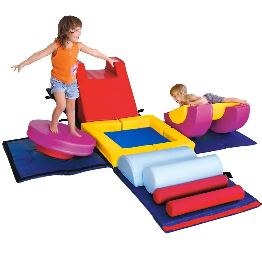 Softplay Gymbox Kids Stora skumklossar för lek 