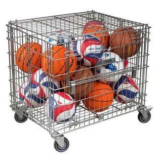 Bollvagn Jumbo L 73x60x80 cm Mycket stabil f&#246;rvaringsvagn f&#246;r bollar