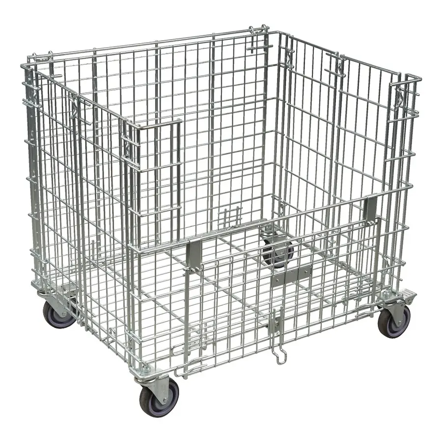 Bollvagn Jumbo L 73x60x80 cm Mycket stabil förvaringsvagn för bollar 