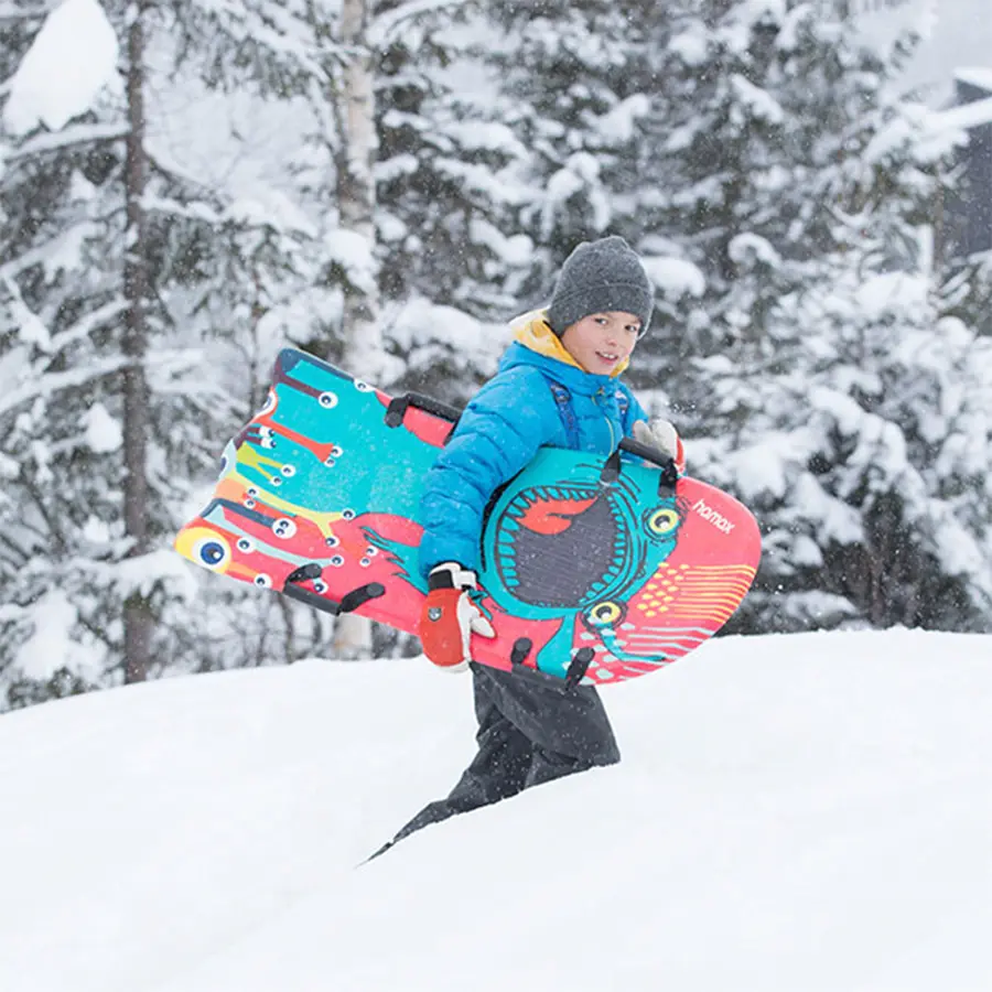 Snowglider Free Surfer Snösurfare med plats för 2 