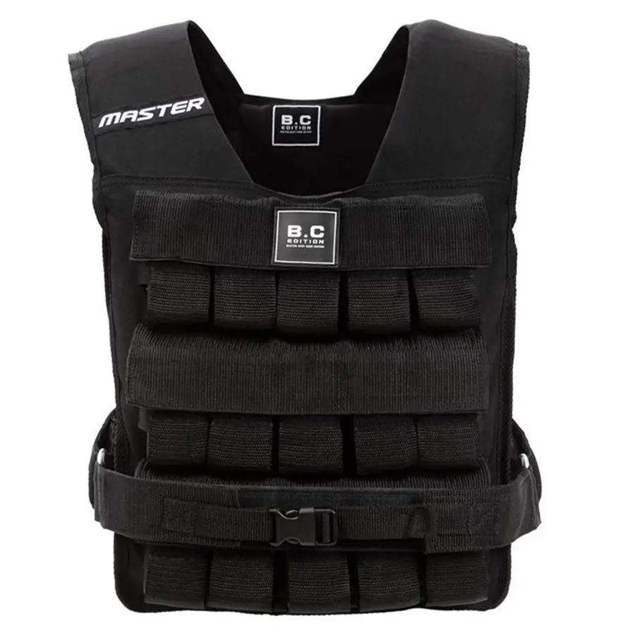 MASTER FITNESS VIKTVÄST 30 KG Kompakt | Slitstark nylon | Justerbar 
