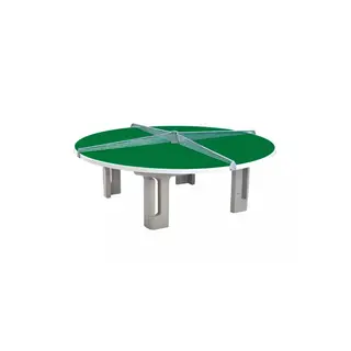 Bordtennisn&#228;t Runt Pingisbord Aluminiumsn&#228;t till utomhusbord