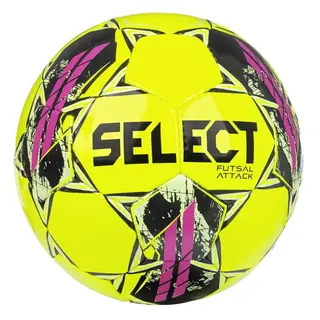 Futsalball Select Attack Gul/Rosa Inomhus träningsboll