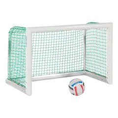 Fotbollsmål Mini Aluminium Helsvetsat 1,20 x 0,80m | Maska 4,5 cm | Grön