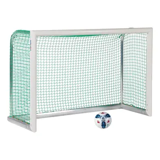 Fotbollsmål Mini Aluminium Helsvetsat 1,80 x 1,20m | Maska 4,5 cm | Grön