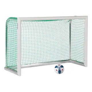 Fotbollsm&#229;l Mini Aluminium Helsvetsat 1,80 x 1,20m | Maska 4,5 cm | Gr&#246;n