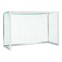 Fotbollsmål Mini Aluminium Helsvetsat 2,40 x 1,60m | Maska 10 cm | Grön