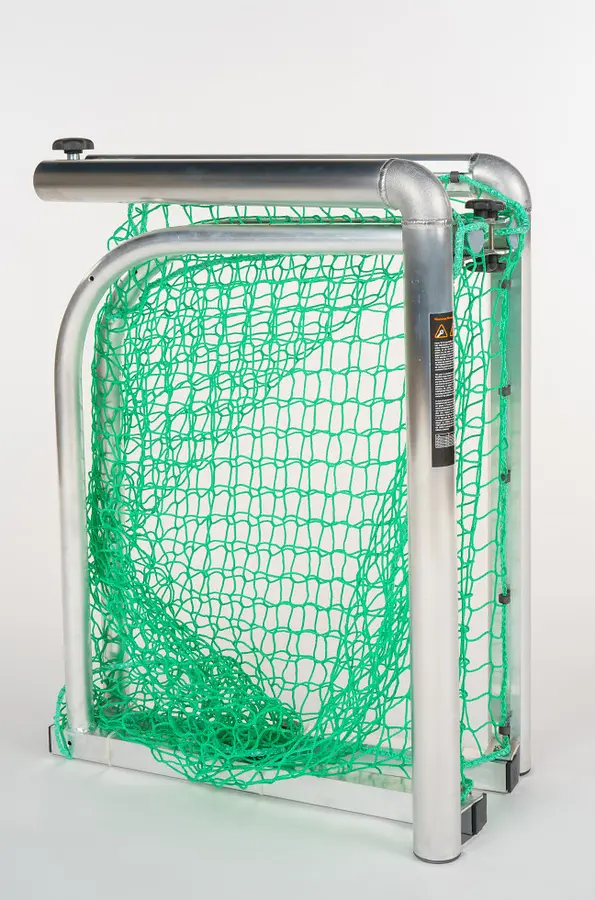 Minimål Safety - Grönt nät 4,5 cm 120x80 cm | Ihopfällbart fotbollsmål 