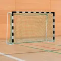 Handbollsm&#229;l 3x2 m Frist&#229;ende IHF Certif Svart Silver | Vikbara n&#228;tbyglar 1 m