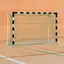 Handbollsm&#229;l 3x2 m Frist&#229;ende IHF Certif Svart Silver | Vikbara n&#228;tbyglar 1 m