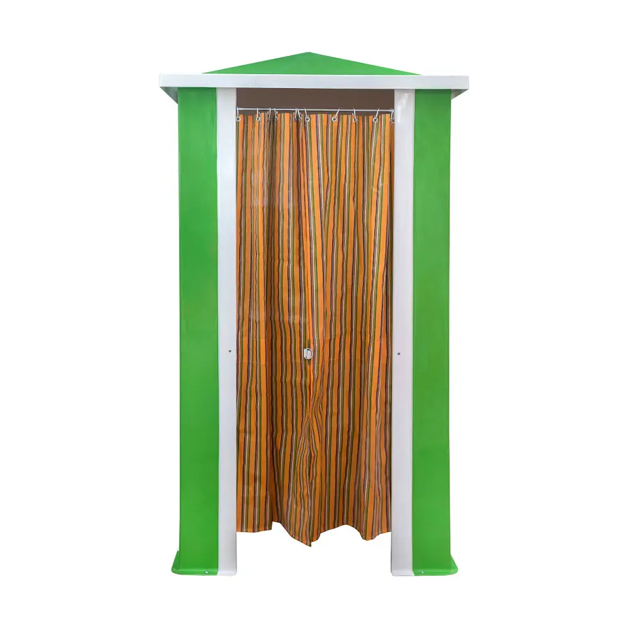 Omkädningshytt 220x105 cm Grön Vit 