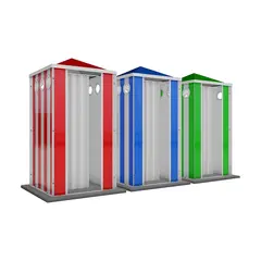 Omkädningshytt Röd Vit 220x105 cm