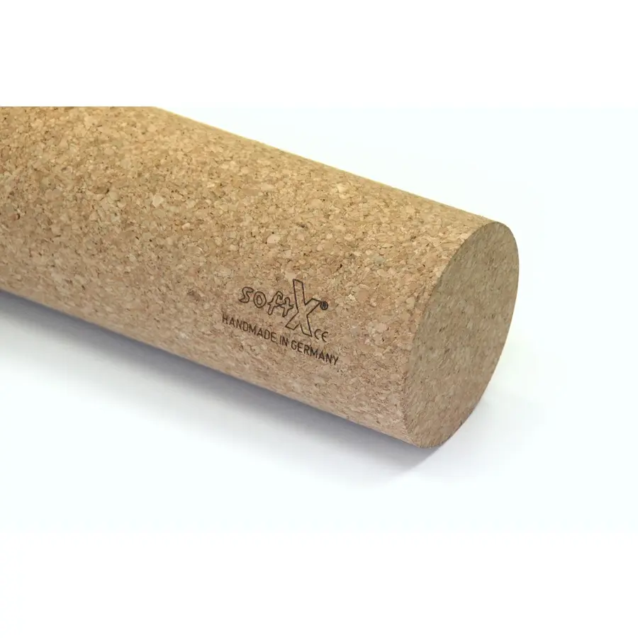 Fasciarulle i kork 30 cm Ekologisk Massagerulle | Yogarulle 