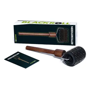 Blackroll  Needleroller | 26x9x6,5 cm Runda tunna n&#229;lar som masserar
