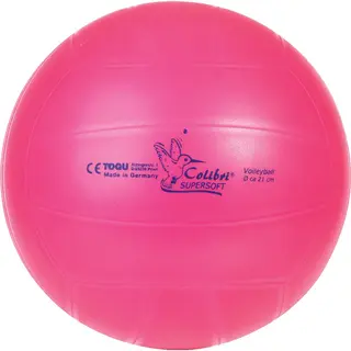 Softball Togu Colibri Supersoft 21 cm Rosa luftfylt og myk volleyball