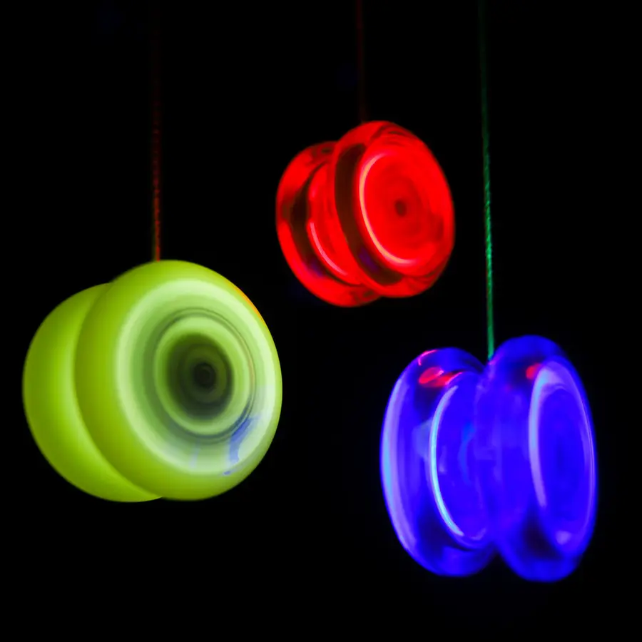 Spinstar LED Yoyo | Gul Jojo | Nybörjare | Responsiv 