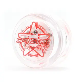 Spinstar LED Yoyo | Rød Nybegynner | Responsiv jojo