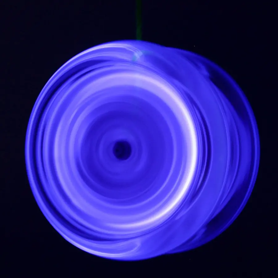 Spinstar LED Yoyo | Blå Jojo | Nybörjare | Responsiv 