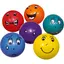 Emotional Faces Ball Set Bollar med k&#228;nslouttryck |20 cm | 6 st
