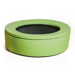Vadderad studsmatta Diameter 88 cm | F&#246;r s&#228;ker hoppning