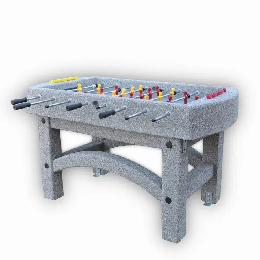 Fotbollsspel i betong Utomhus fotboll 