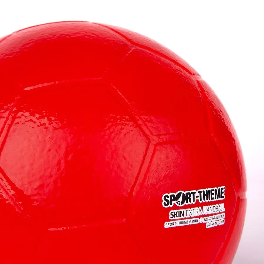 Softball Skin Extra Handboll 15 cm Skumboll med PU-yta röd 