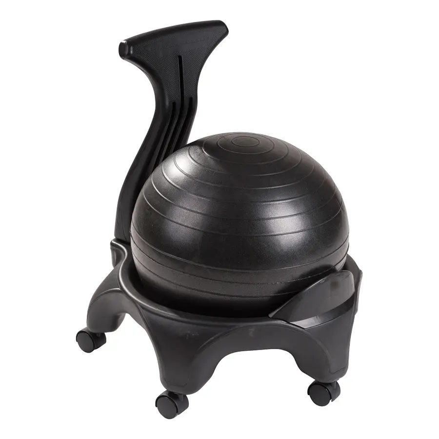 Kontorstol med pilatesboll Sittboll för kontoret 
