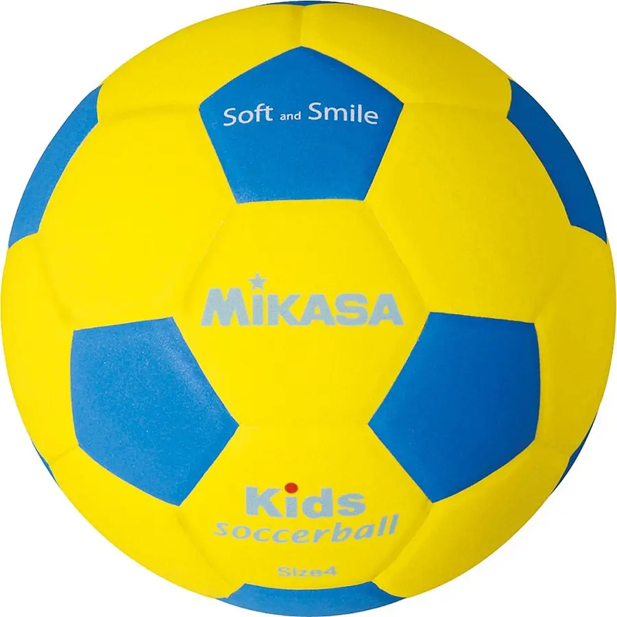 Fotboll Mikasa Kids soccerball Fotboll med mjuk yta strl.4 