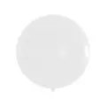 Stor ballong i naturlatex 75 cm Stor sv&#228;vande boll till terapi och lek