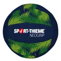 Neoprenboll 22 cm | Gr&#246;n/Bl&#229; F&#246;r inomhus och utomhusspel Strl 5